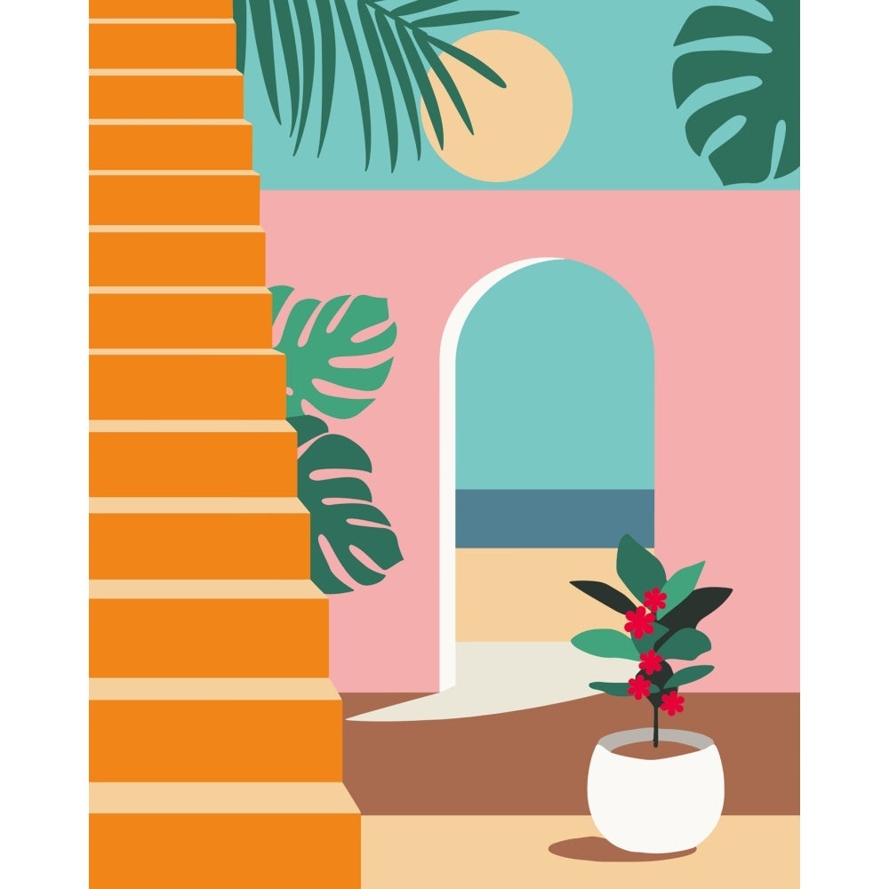 Ravensburger - CreArt pictura pe numere pentru adulti vibe de vacanta - 2 | YEO
