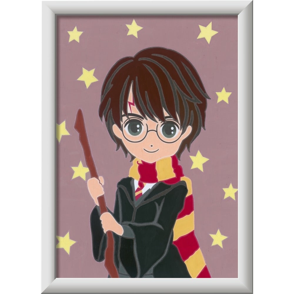 Ravensburger - CreArt pictura pe numere pentru copii Harry Potter - 2 | YEO