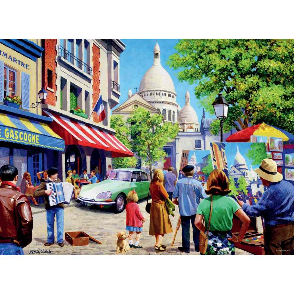 Ravensburger - Puzzle amintiri din vacanta 2x500 piese - 2 | YEO