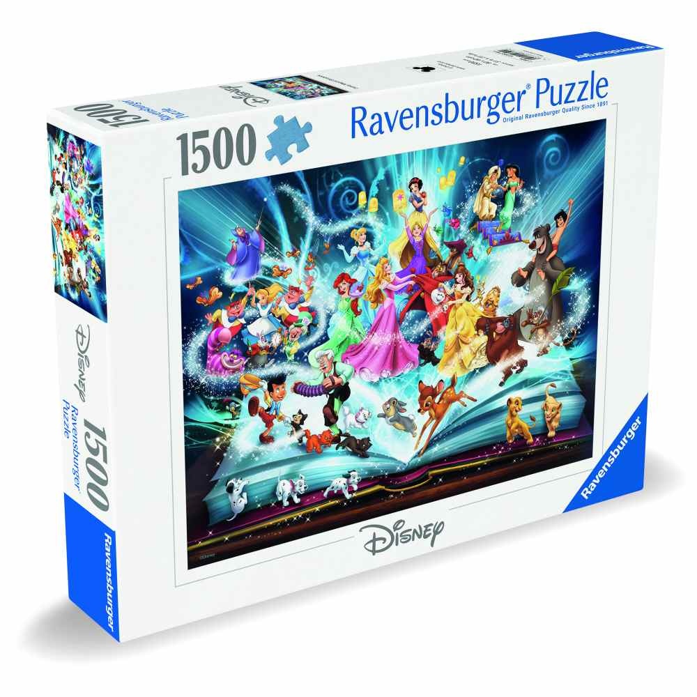 Ravensburger - Puzzle carte de povesti Disney 1500 piese design nou - 1 | YEO