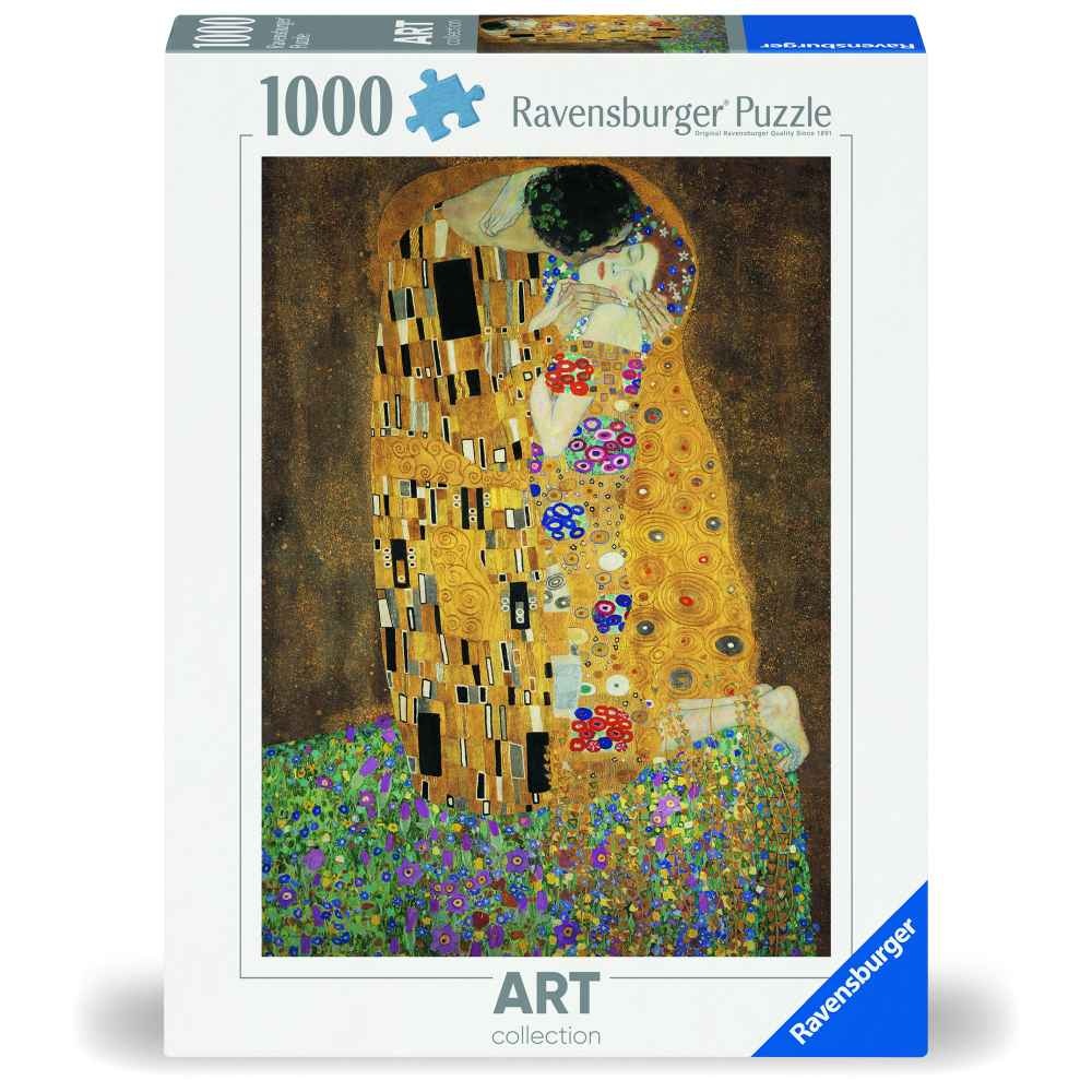 Ravensburger - Puzzle Gustav Klimt sarutul 1000 piese design nou