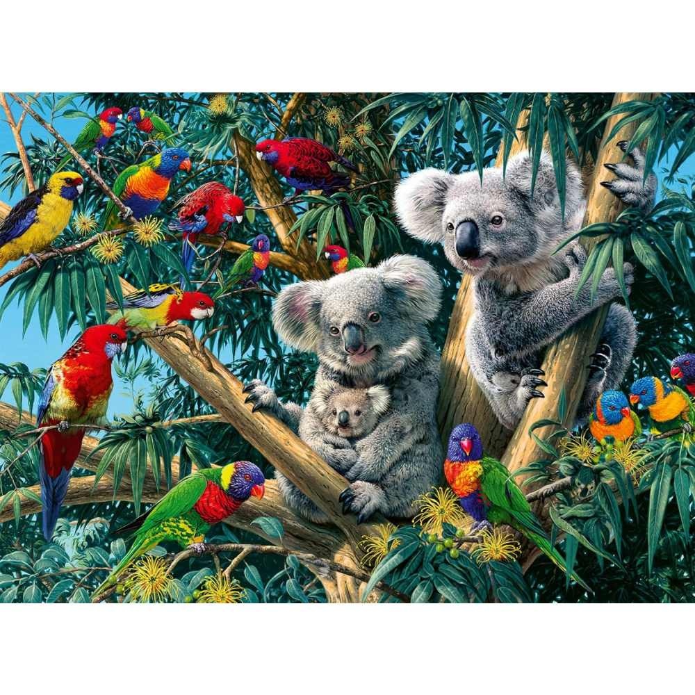 Ravensburger - Puzzle Koala in copac 500 piese design nou - 1 | YEO