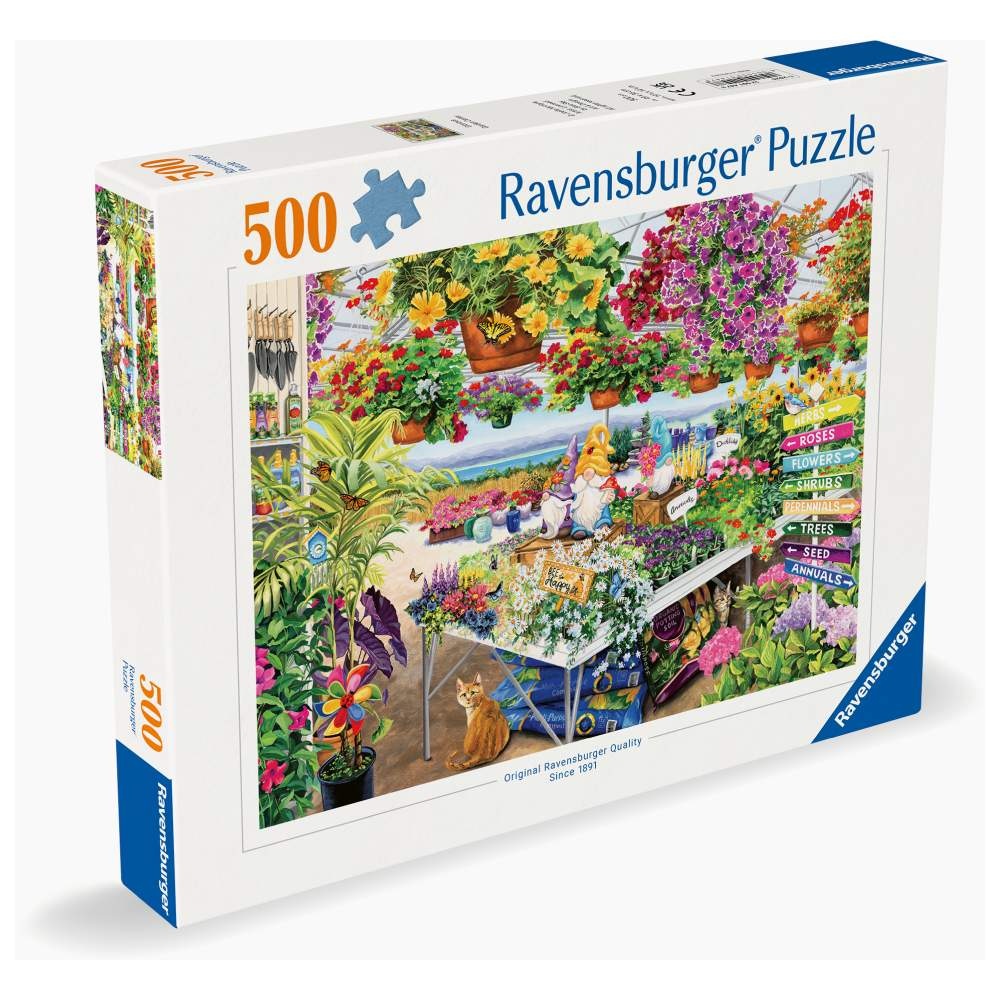 Ravensburger - Puzzle paradisul plantelor 500 piese - 1 | YEO