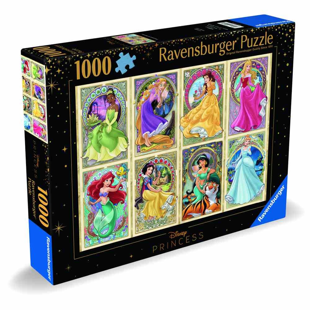 Ravensburger - Puzzle printesele Disney 1000 piese design nou