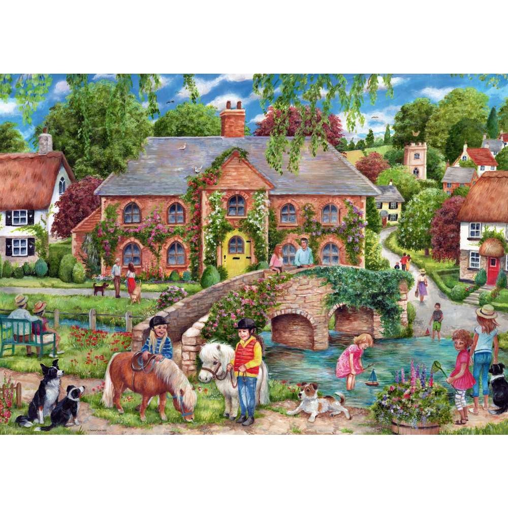 Ravensburger - Puzzle viata la sat 1000 piese - 2 | YEO