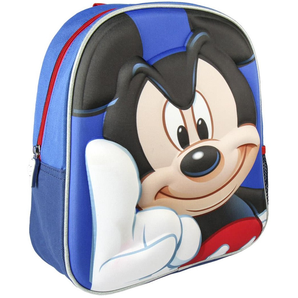 Rucsac Cerda Mickey Mouse 3D, 25x31x10 cm, albastru