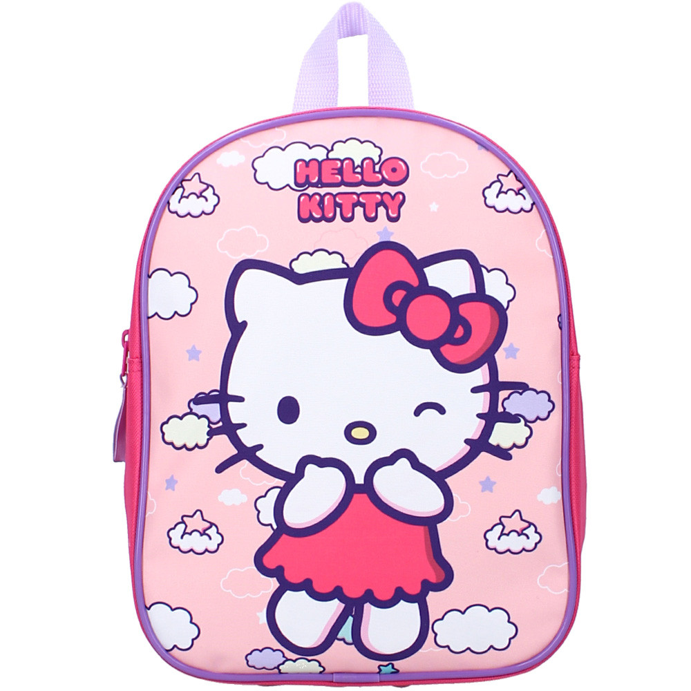 Rucsac Hello Kitty Pink Ribbon, 29x22x9 cm