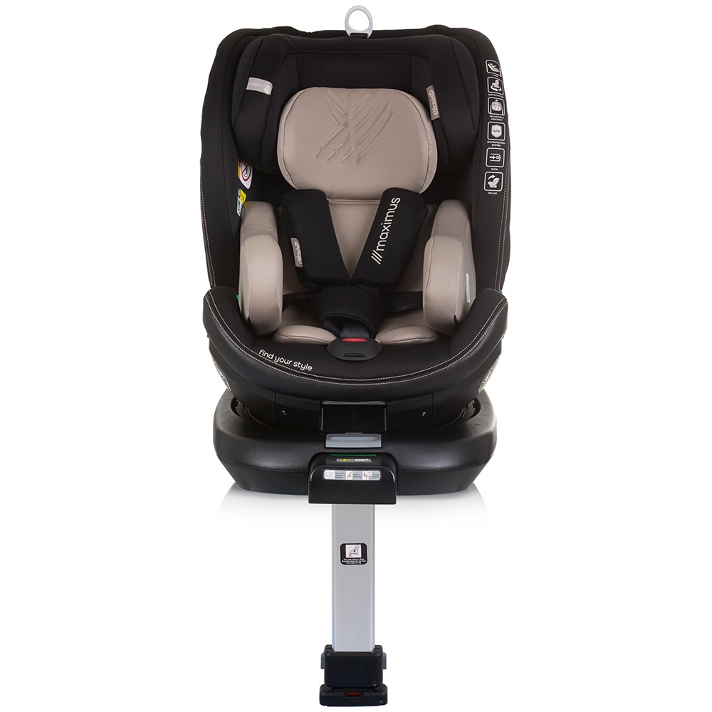 Scaun auto Chipolino Maximus I-Size 40-150 cm macadamia cu sistem Isofix - 2 | YEO