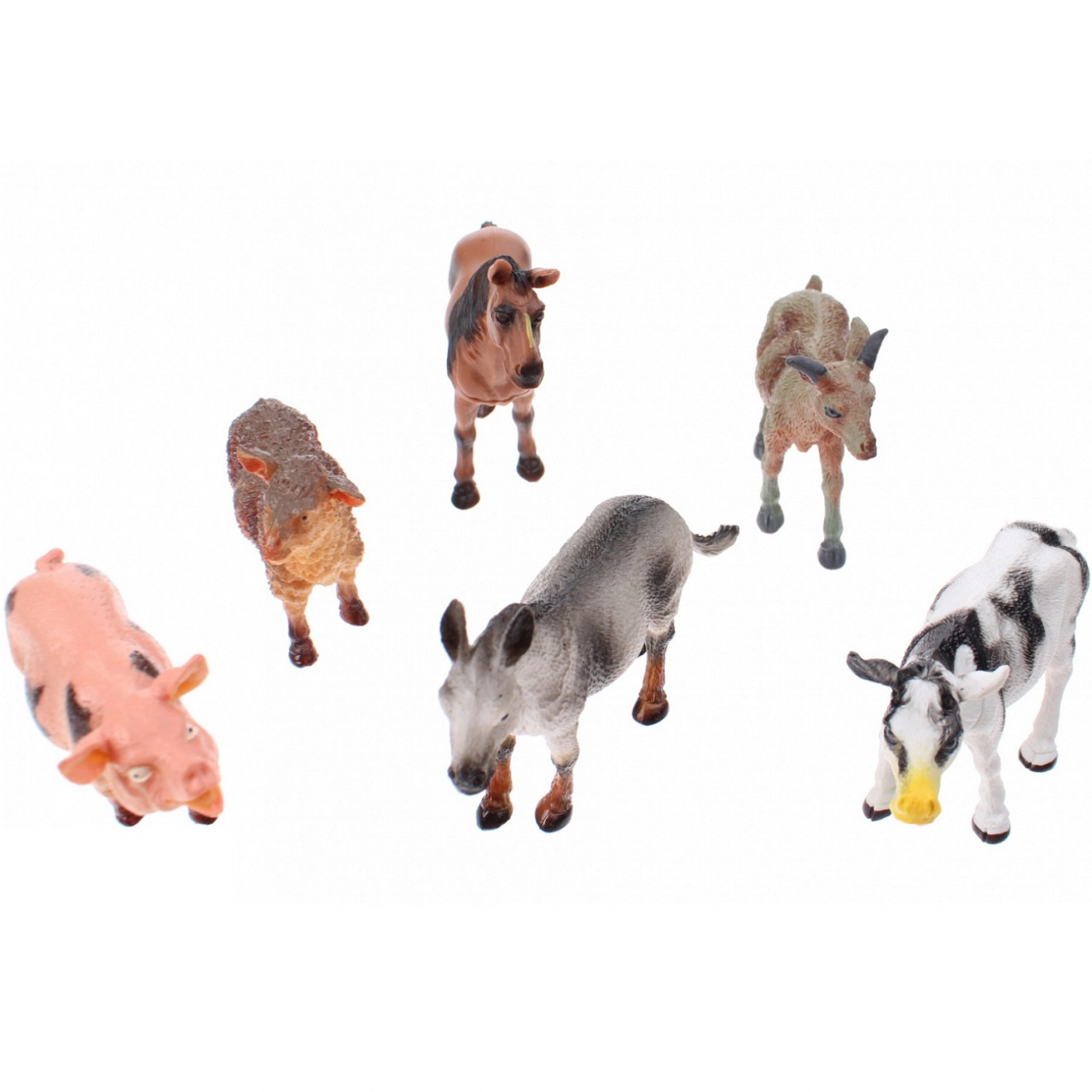 Set 6 figurine din cauciuc - Animale domestice - 2 | YEO