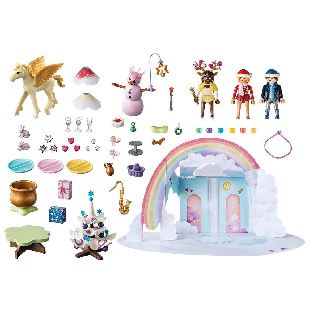 Set de joaca Playmobil Calendar Craciun Curcubeul Printeselor - 3 | YEO