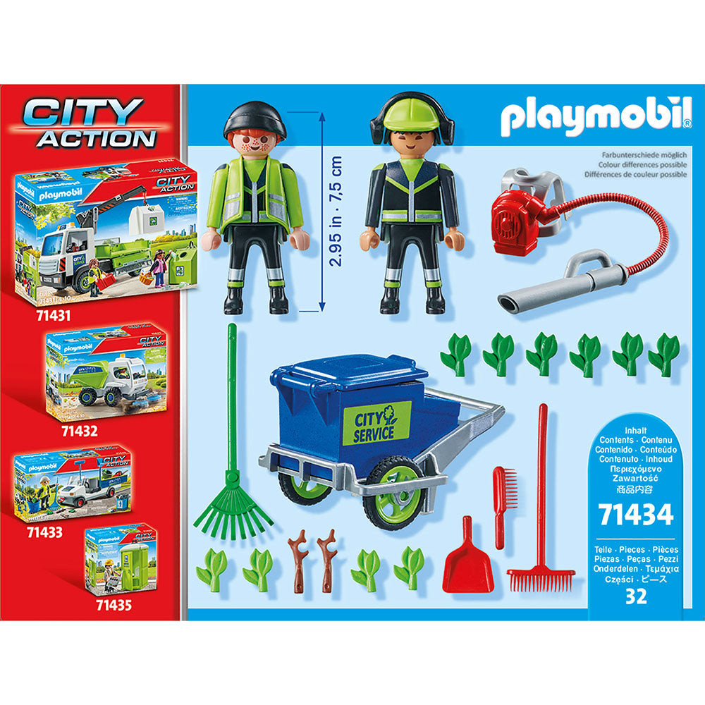 Set de joaca Playmobil - Echia De Curatare Strazi - 2 | YEO