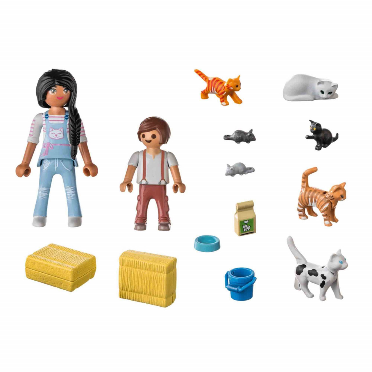 Set de joaca Playmobil - Familie De Pisici - 2 | YEO