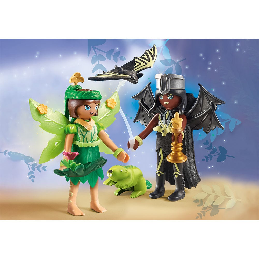 Set de joaca Playmobil Forest Fairy Si Bat Fairy Cu Animalute - 1 | YEO