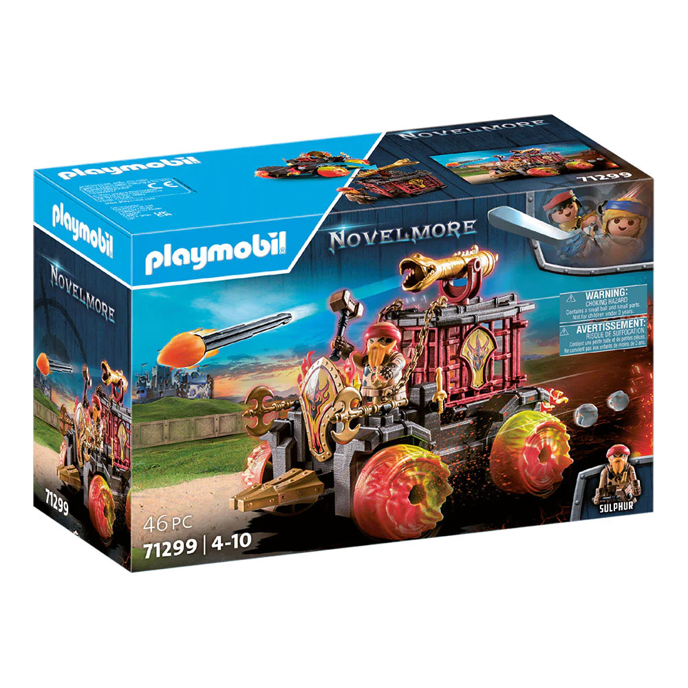 Set de joaca Playmobil - Masina Berbec A Banditilor Burnham