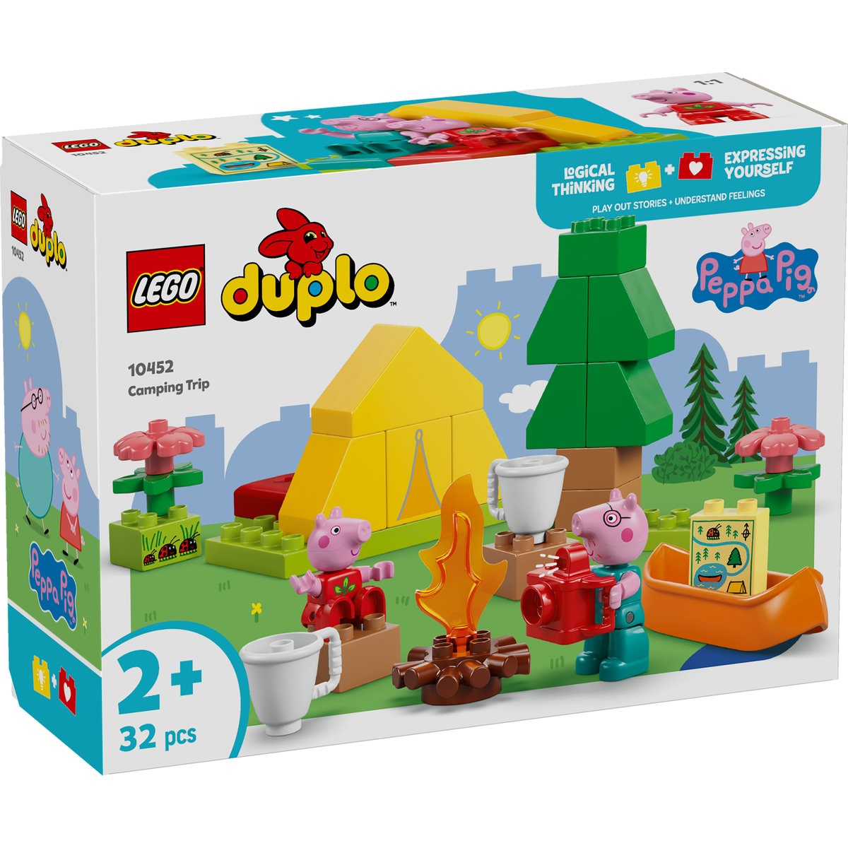 Set Jucarii LEGO DUPLO® - Excursie cu cortul (10452) - 2 | YEO