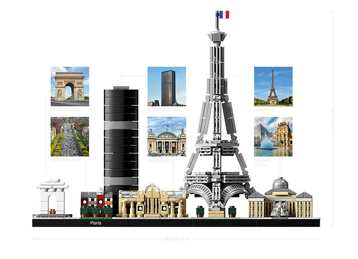 Set LEGO Architecture - Paris (21044) - 3 | YEO