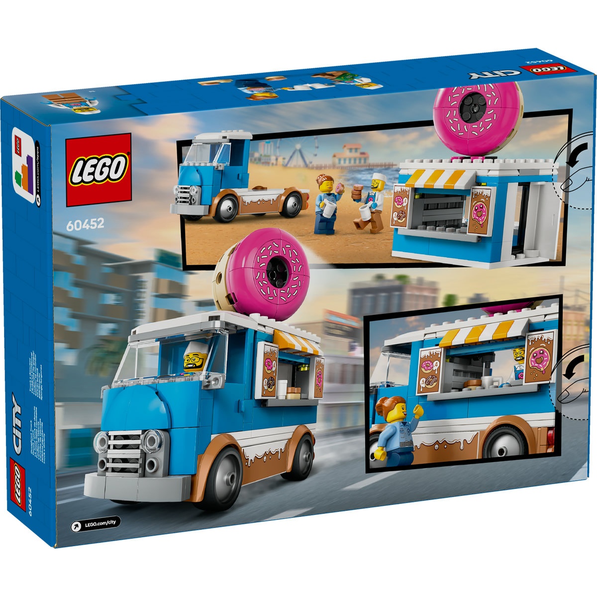 Set LEGO City - Furgoneta de gogosi (60452) - 3 | YEO