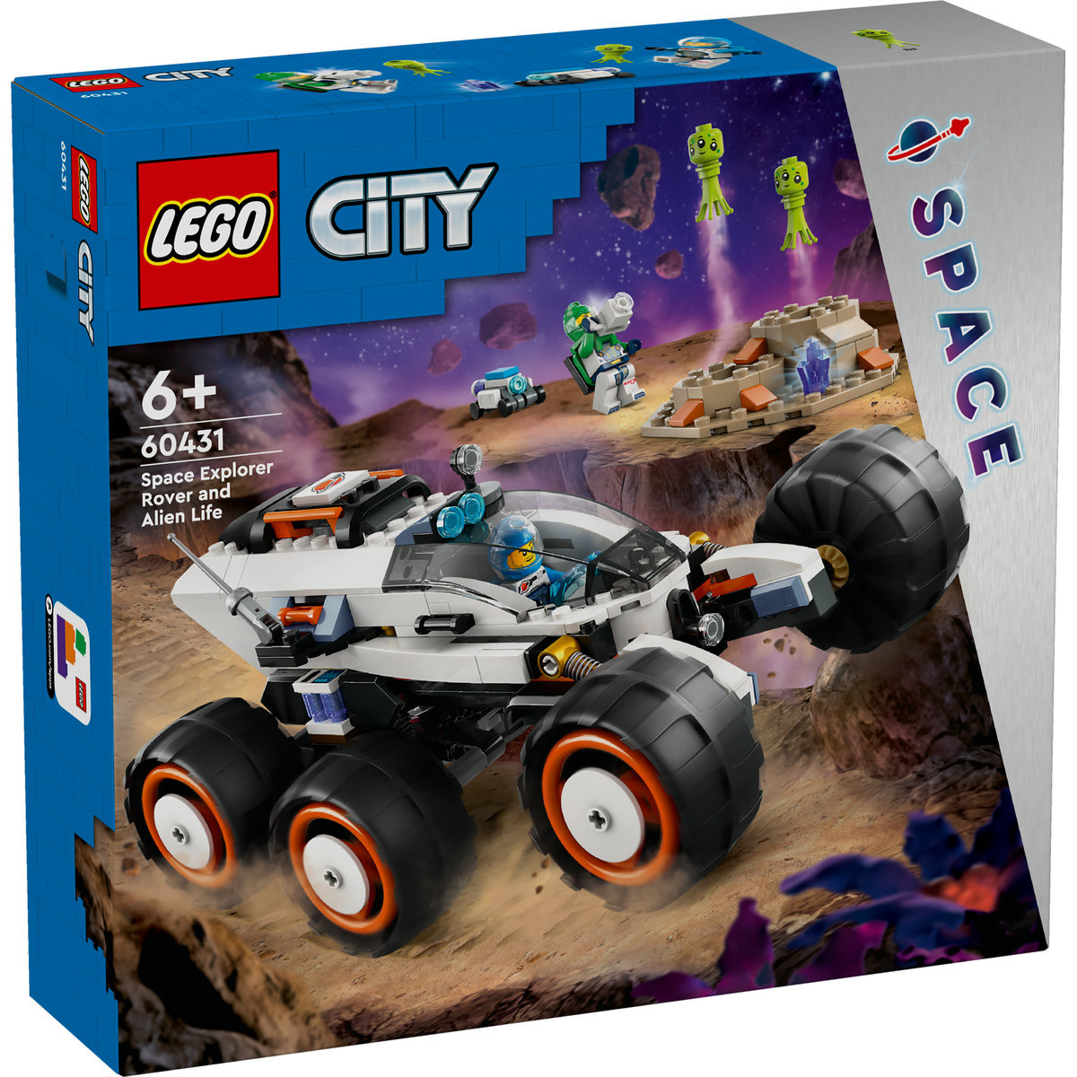 Set LEGO City - Rover de explorare si viata extraterestra (60431) - 1 | YEO