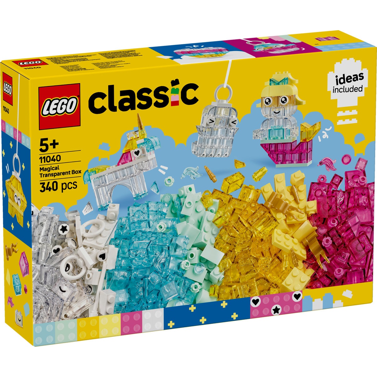 Set LEGO Classic - Cutie transparenta magica (11040) - 1 | YEO