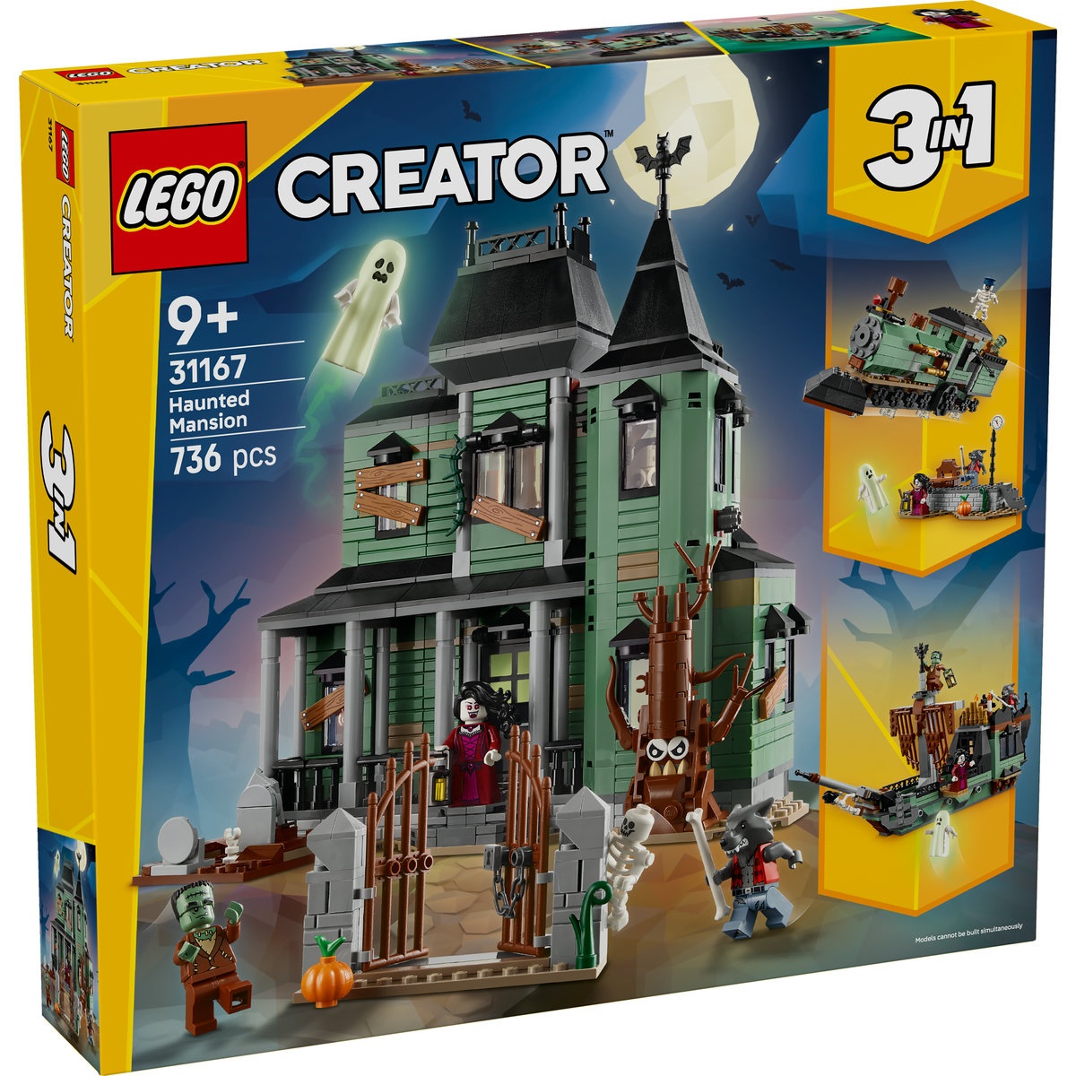 Set LEGO Creator - Conacul bântuit (31167) - 1 | YEO