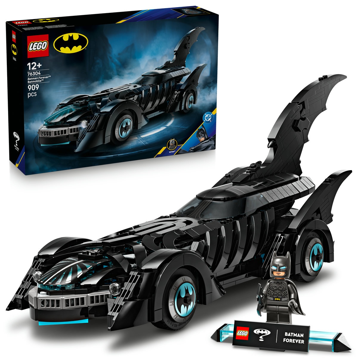 Set LEGO DC Super Heroes - Batmobilul din Batman Forever (76304)