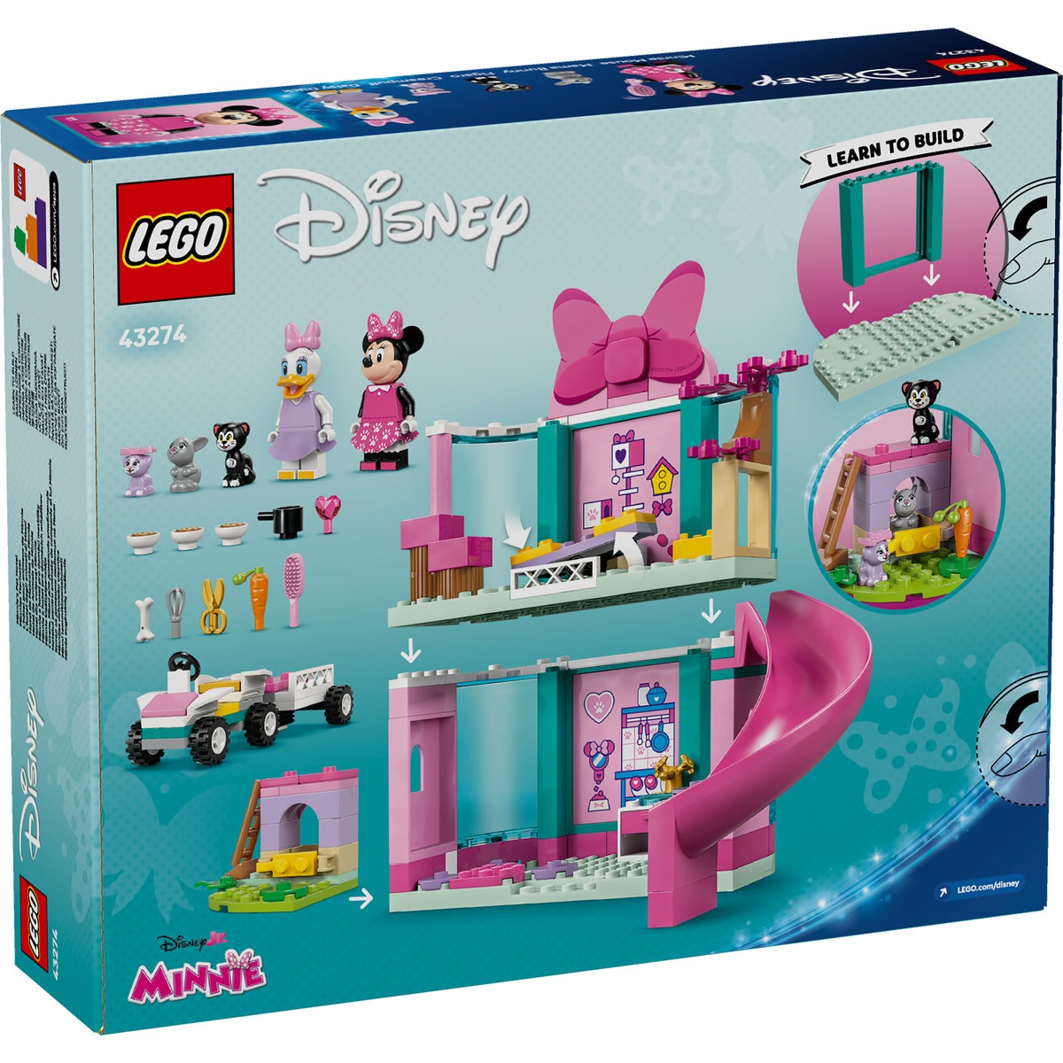 Set LEGO Disney - Hotelul pentru animale de companie al lui Minnie (43274) - 2 | YEO