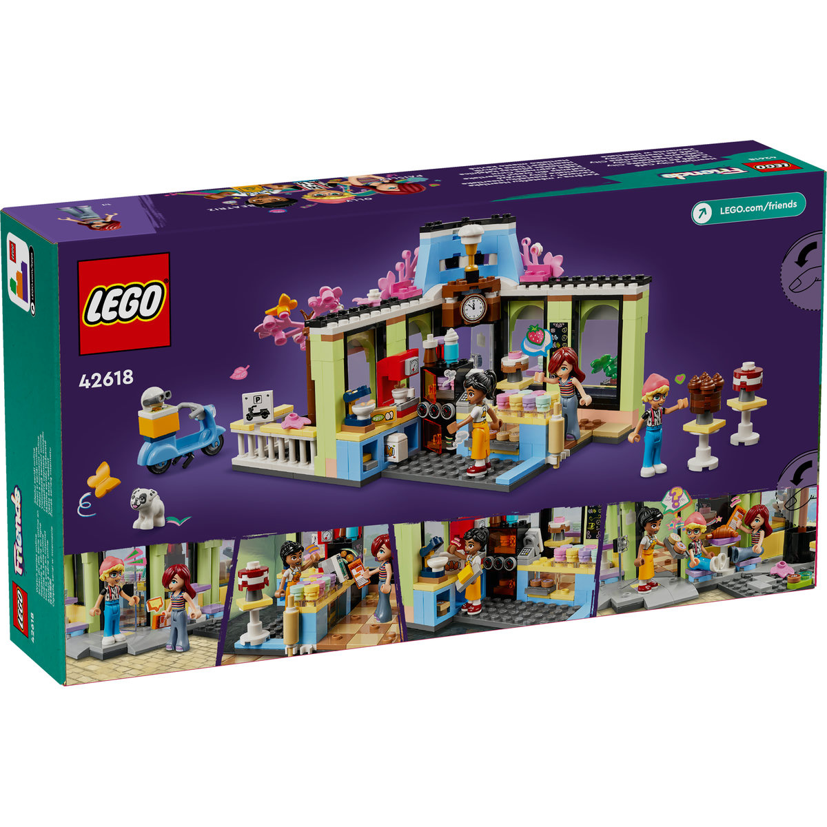 Set LEGO Friends - Cafenea din orasul Heartlake (42618) - 2 | YEO