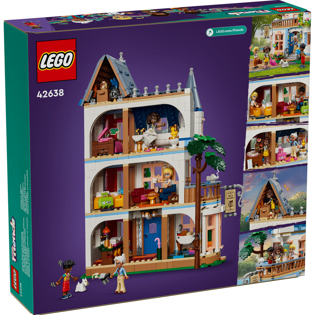 Set LEGO Friends - Castelul-pensiune (42638) - 2 | YEO