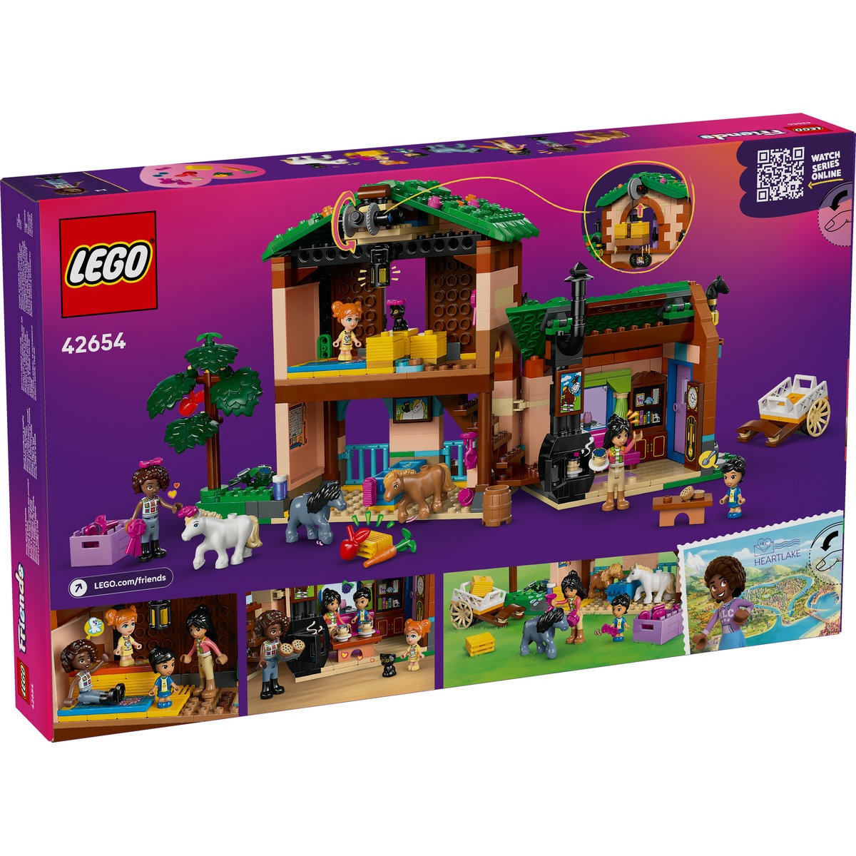 Set LEGO Friends - Fermă şi grajd pentru ponei (42654) - 2 | YEO