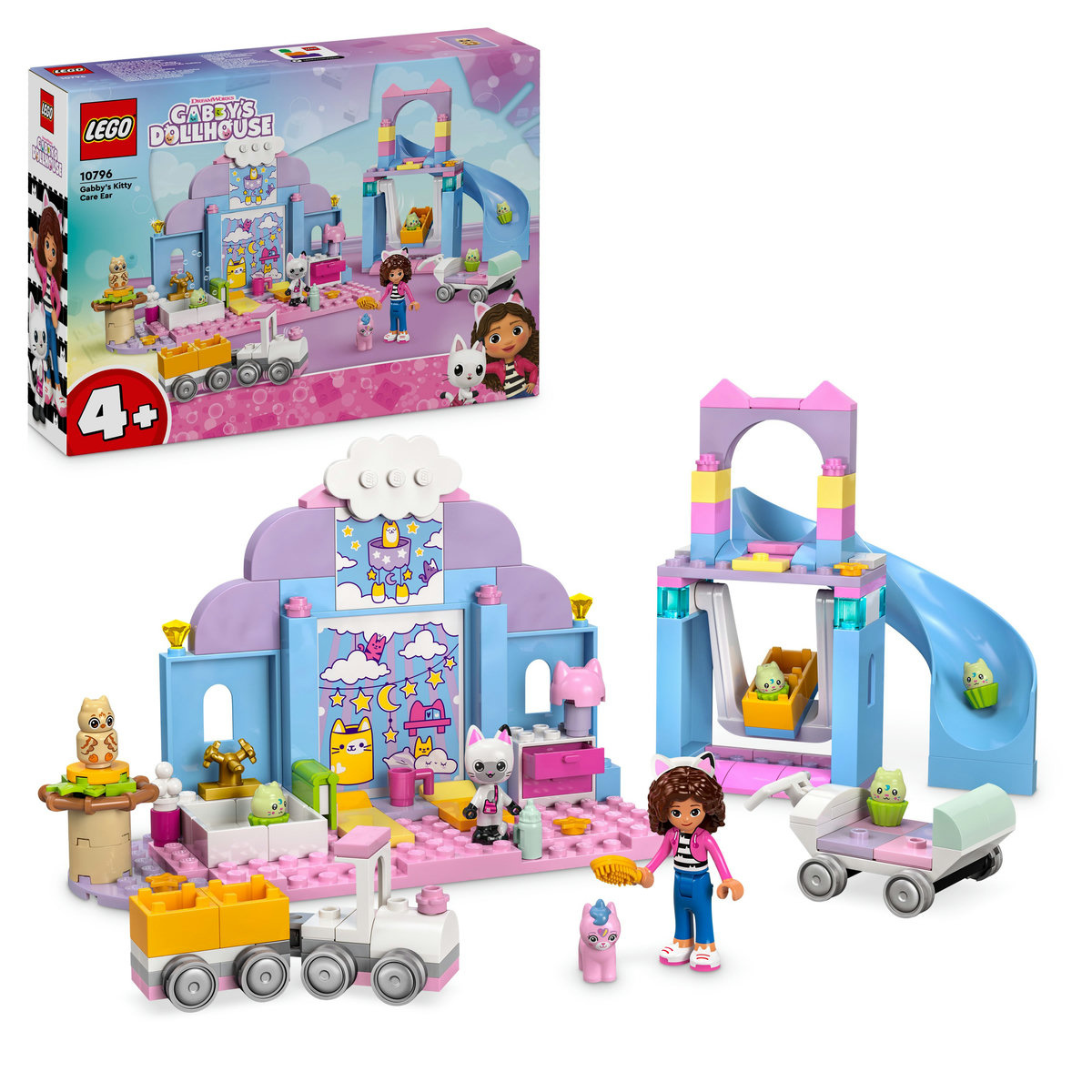 Set LEGO Gabbyʼs Dollhouse - Pisi-Cresa Ureche a lui Gabby (10796)