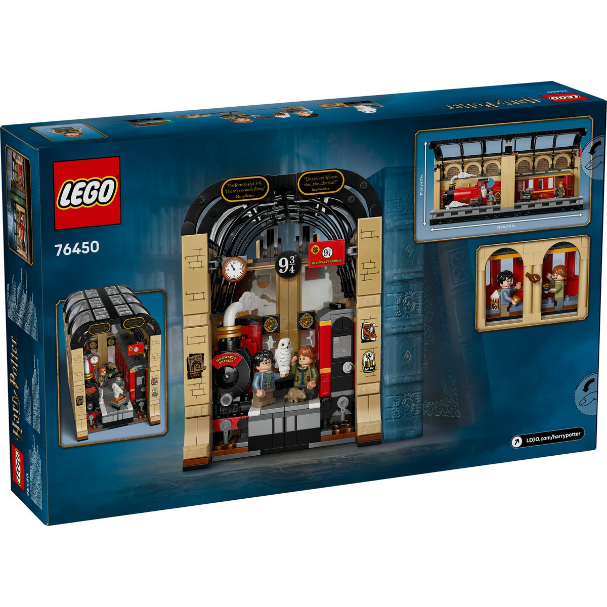 Set LEGO Harry Potter - Colțul cu cărți: Expresul Hogwarts (76450) - 2 | YEO
