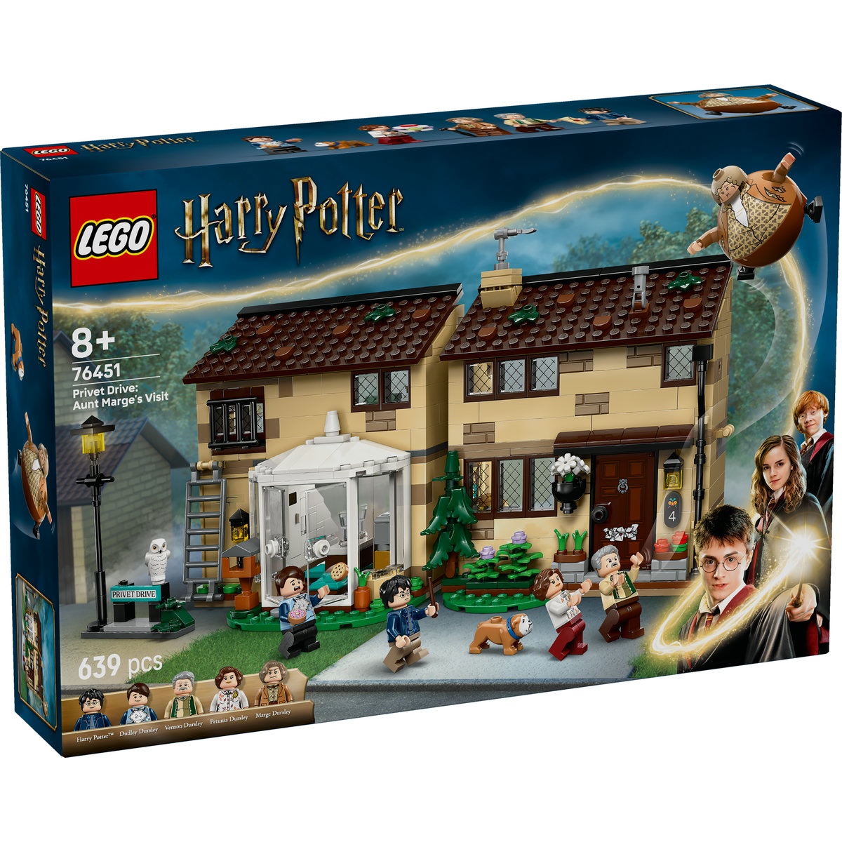 Set LEGO Harry Potter - Privet Drive: Vizita mătușii Marge (76451) - 1 | YEO