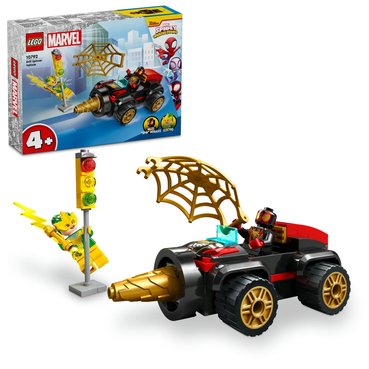 Set LEGO Marvel Super Heroes - Vehicul-burghiu (10792)