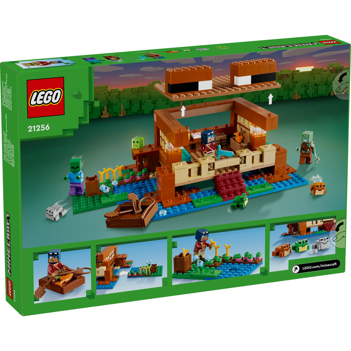 Set LEGO Minecraft - Casa-broasca (21256) - 2 | YEO