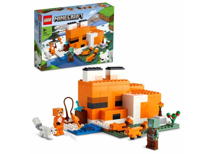 Set LEGO Minecraft - Casa in forma de vulpe (21178)