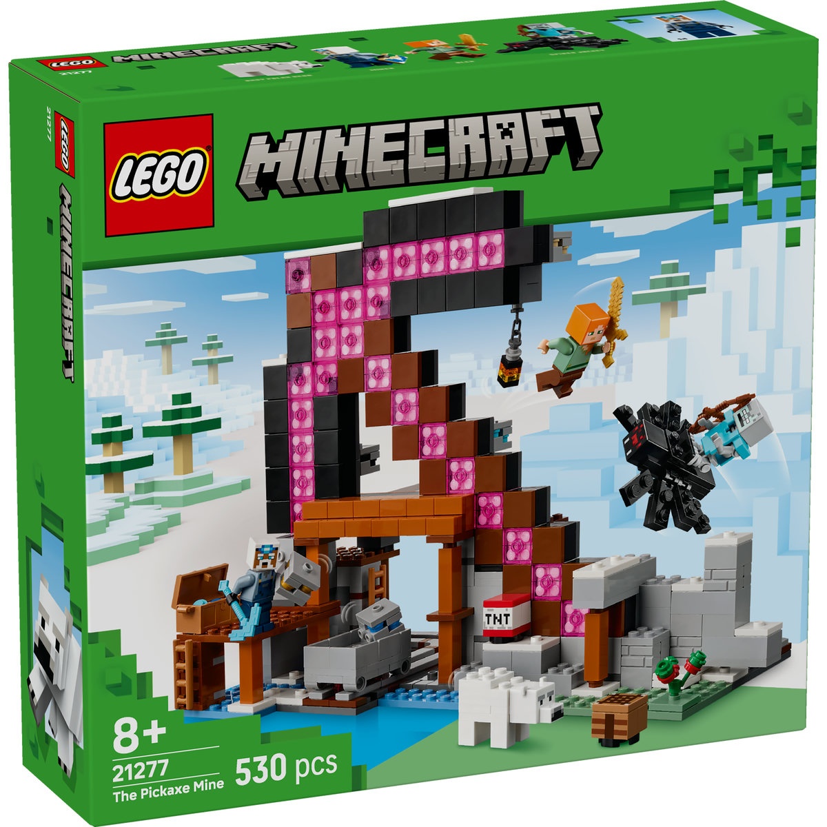 Set LEGO Minecraft - Mina Târnăcop (21277) - 1 | YEO