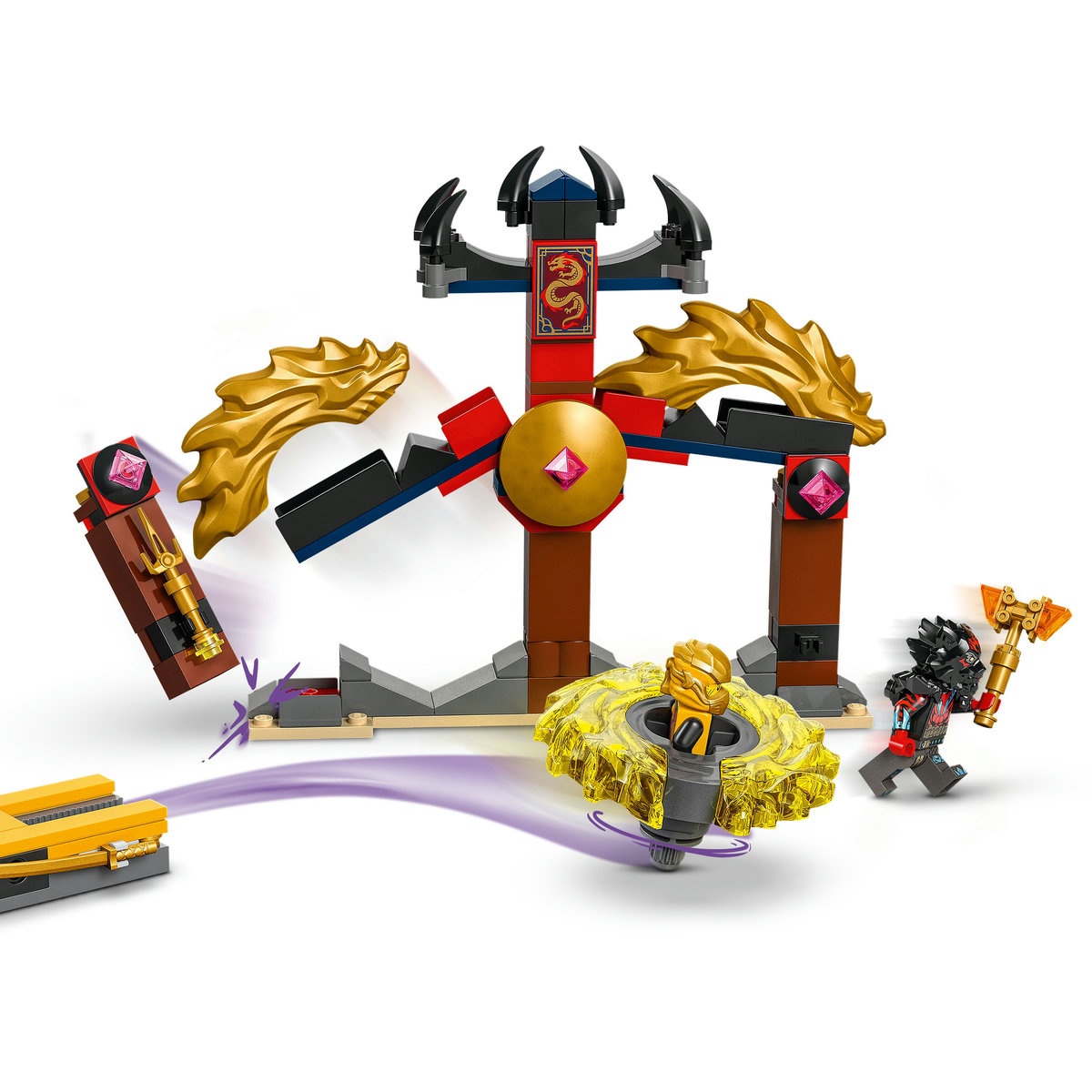 Set LEGO Ninjago - Pachet de lupta cu dragoni Spinjitzu (71826) - 1 | YEO