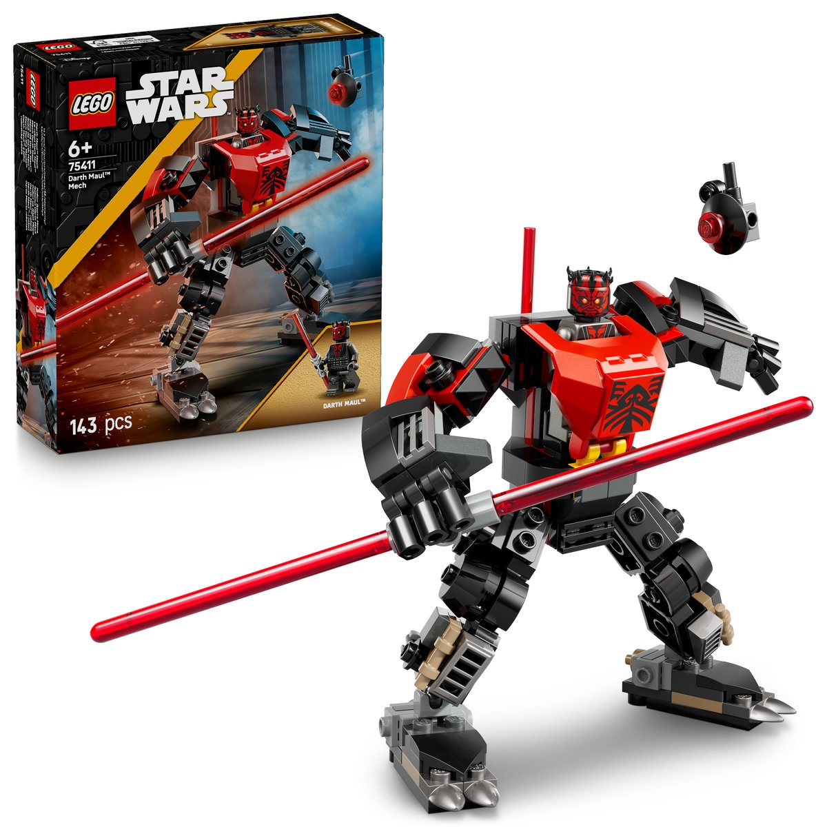 Set LEGO Star Wars - Robotul Darth Maul (75411)