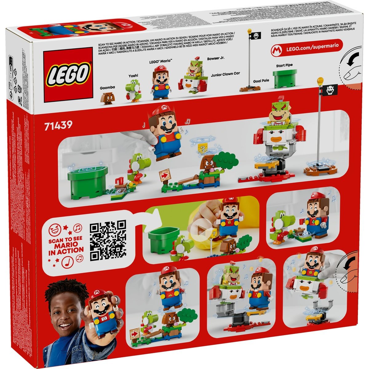 Set LEGO Super Mario - Aventuri cu LEGO Mario™ interactiv (71439) - 2 | YEO