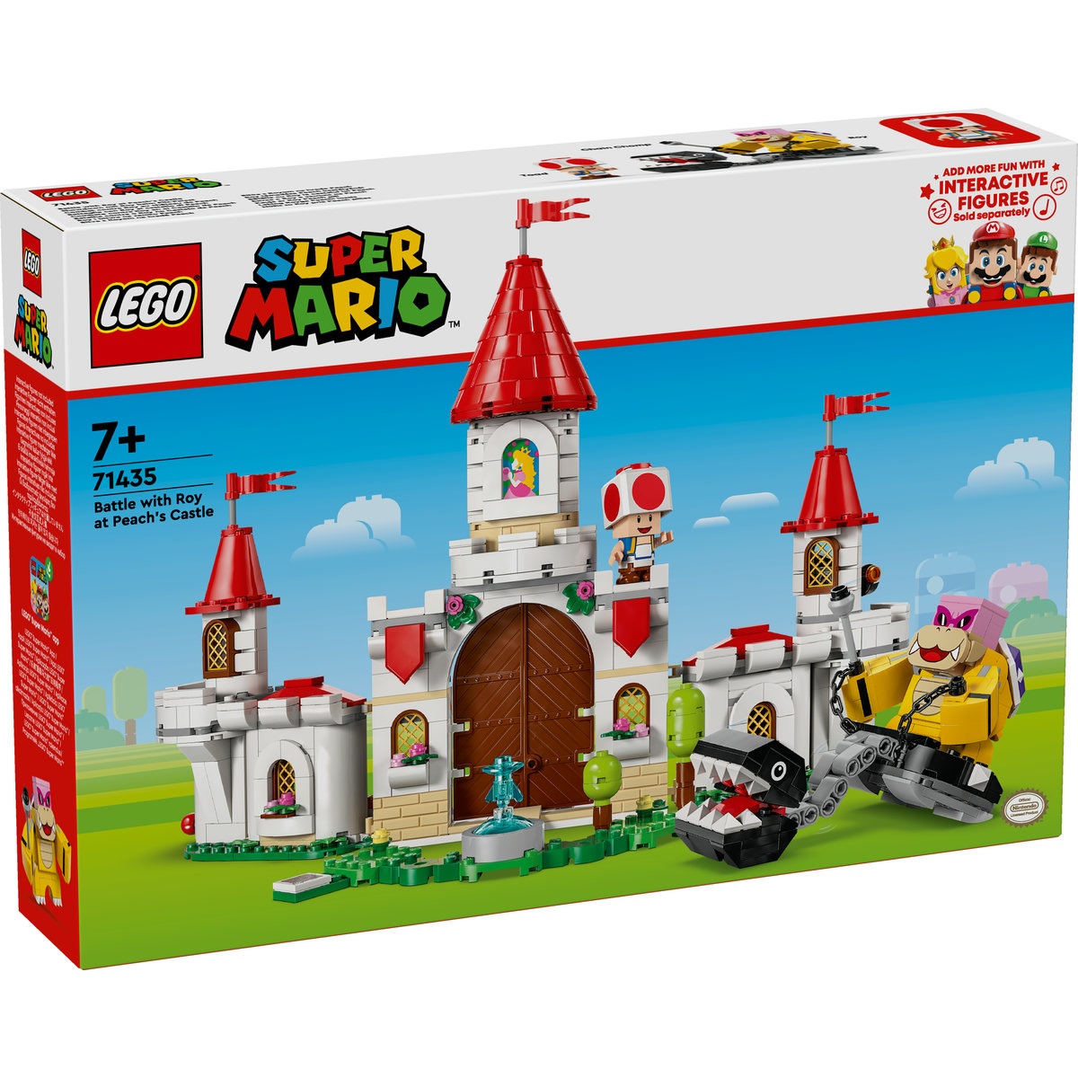 Set LEGO Super Mario - Batalia cu Roy la castelul lui Peach (71435) - 1 | YEO