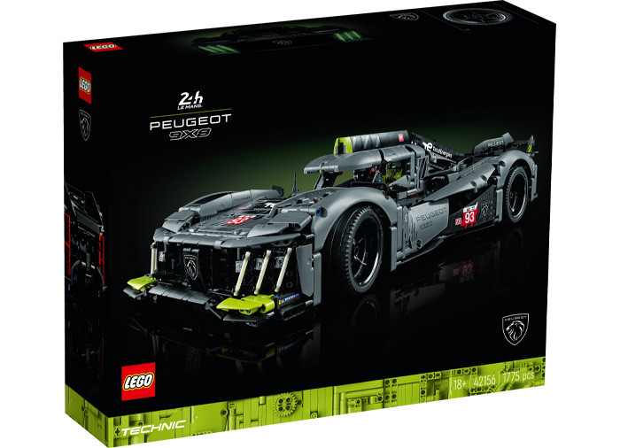 Set LEGO Technic - Peugeot 9x8 24H Le Mans Hybrid Hypercar (42156) - 1 | YEO