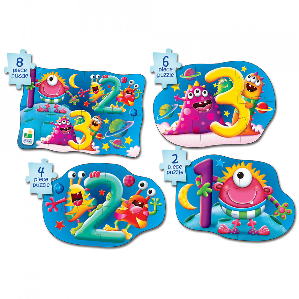 Set Primele Mele 4 Puzzle-Uri 123 - 4 | YEO