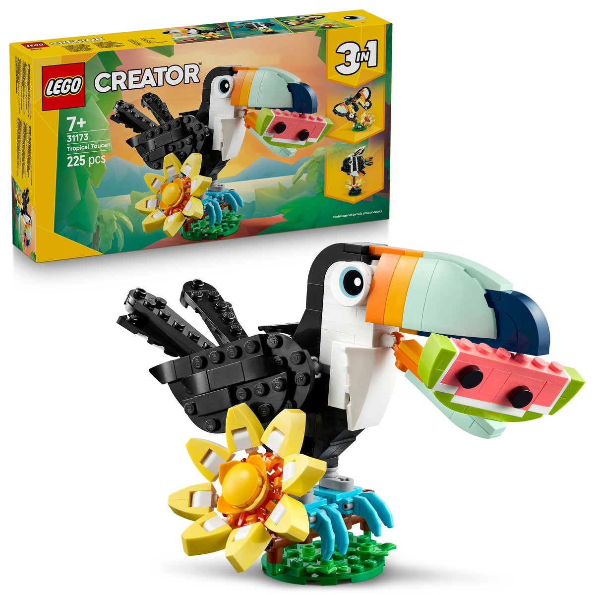 Sey LEGO Creator - Animale salbatice: Tucan tropical (31173)