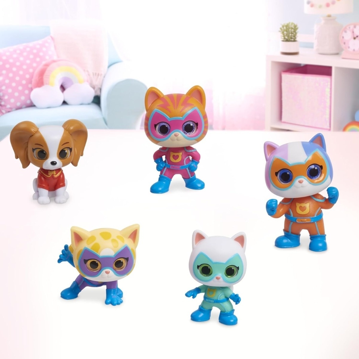 SuperKitties - Set de joaca cu 5 figurine - 1 | YEO