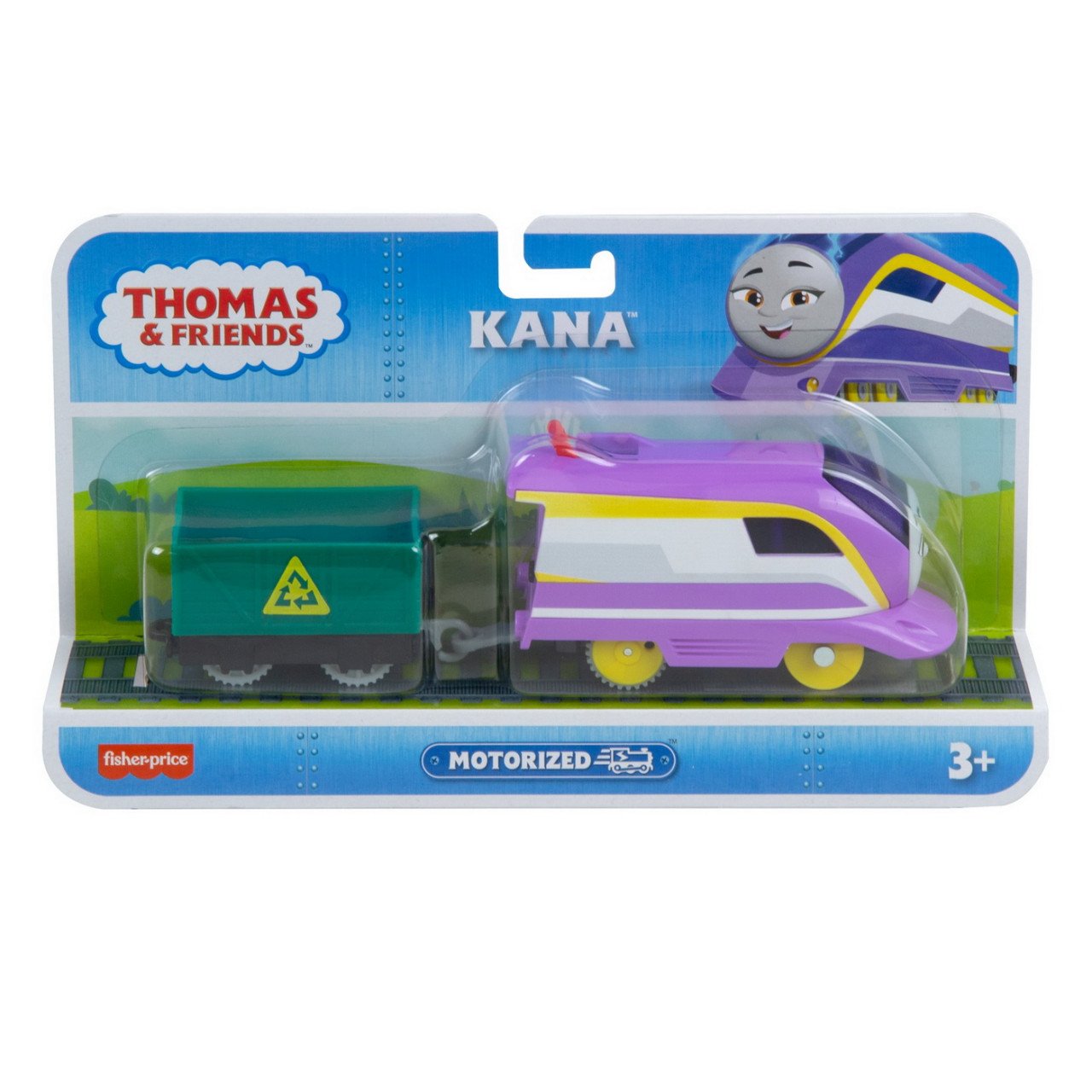 Thomas Locomotiva Motorizata Kana Cu Vagon - 1 | YEO