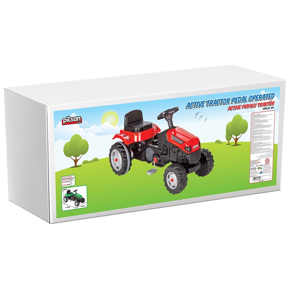 Tractor cu pedale Pilsan Active 07-314 green - 3 | YEO