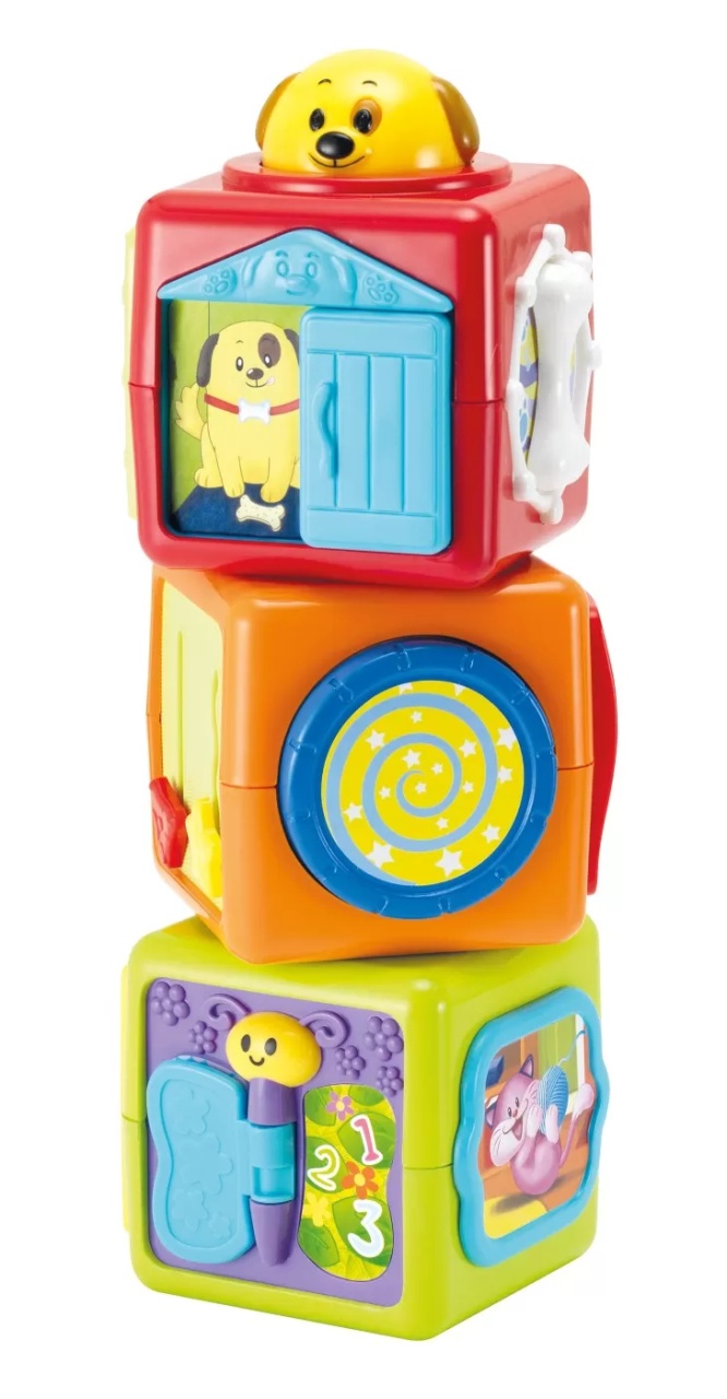 Winfun Set 3 Cuburi Cu Activitati - 1 | YEO