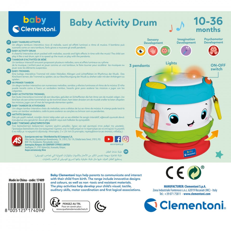 Baby Clementoni - Toba Interactiva - 3 | YEO