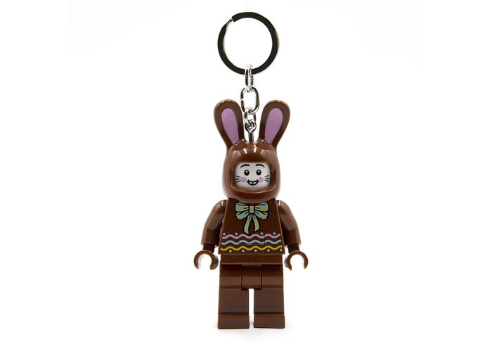 Breloc cu LED LEGO Iepurașul de ciocolată - 1 | YEO