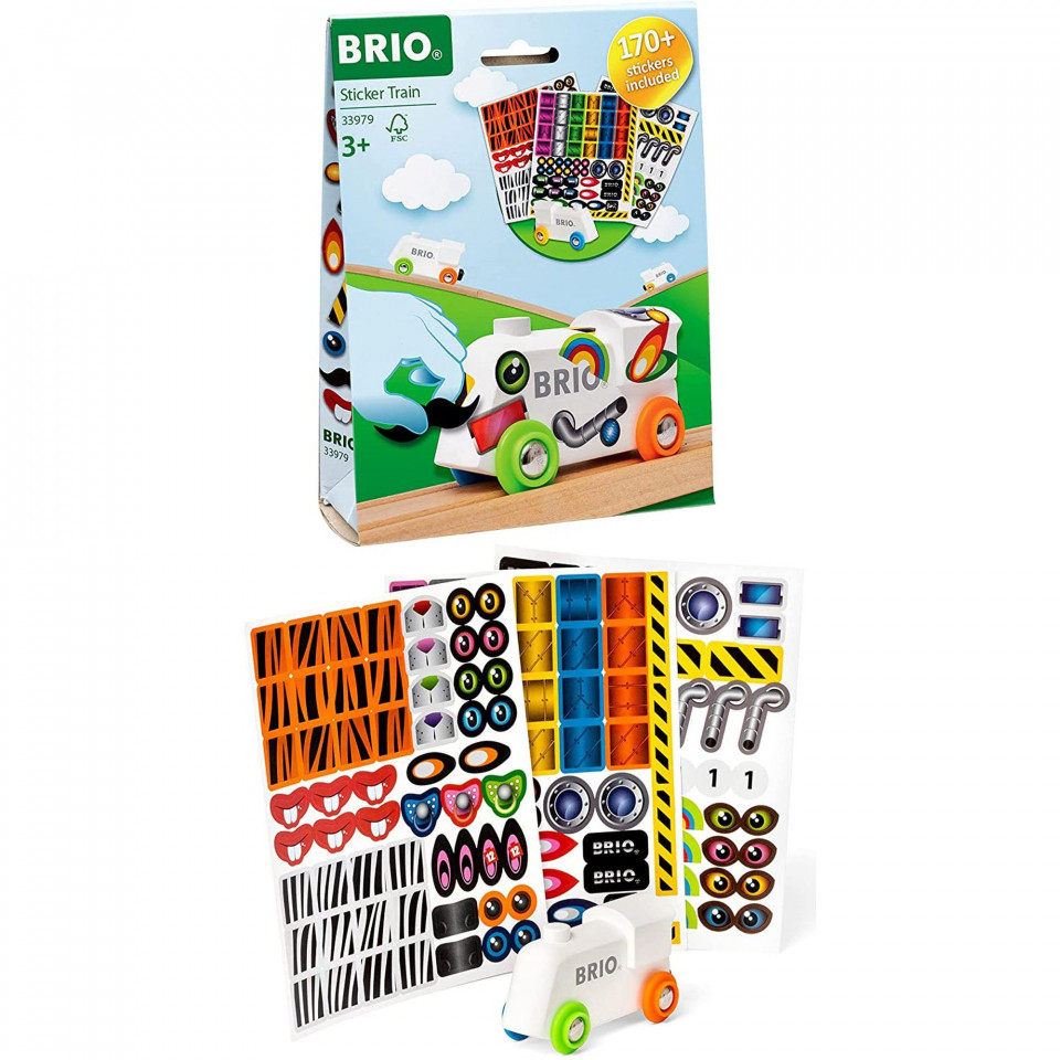 Brio - Tren Cu Stickere - 3 | YEO